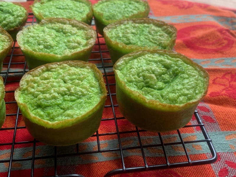 Green Eggs and Ham Muffins