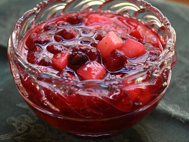 CranPeary Sauce (Cranberry and Pear Sauce)